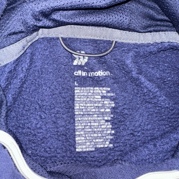 Blue All In Motion Sweatshirt - Picture 2 of 3